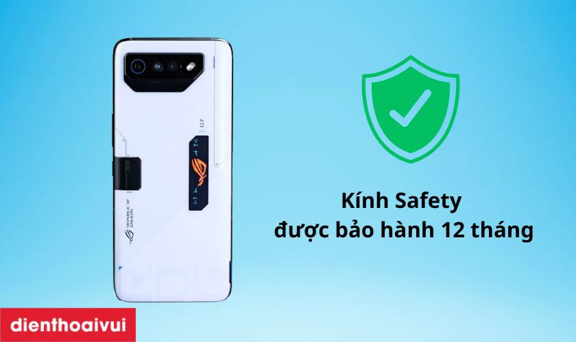 Có nên thay kính lưng hãng Safety cho Asus ROG Phone 7  không?