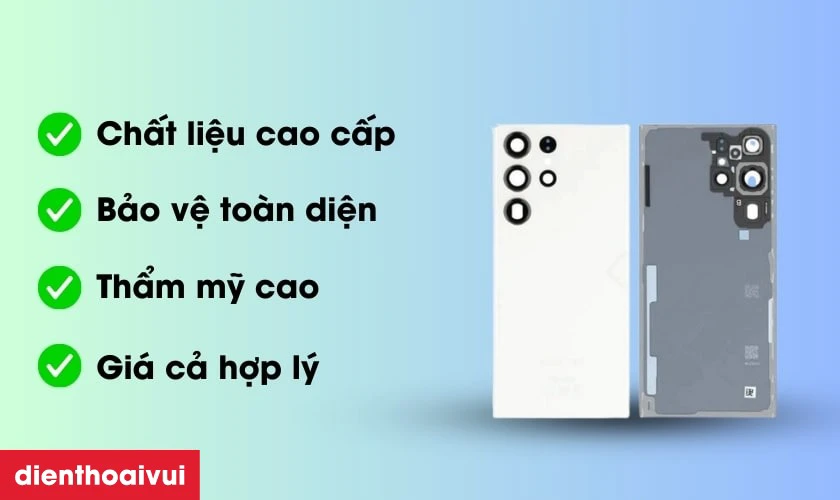 Có nên thay kính lưng hãng Safety cho Samsung S23 Ultra