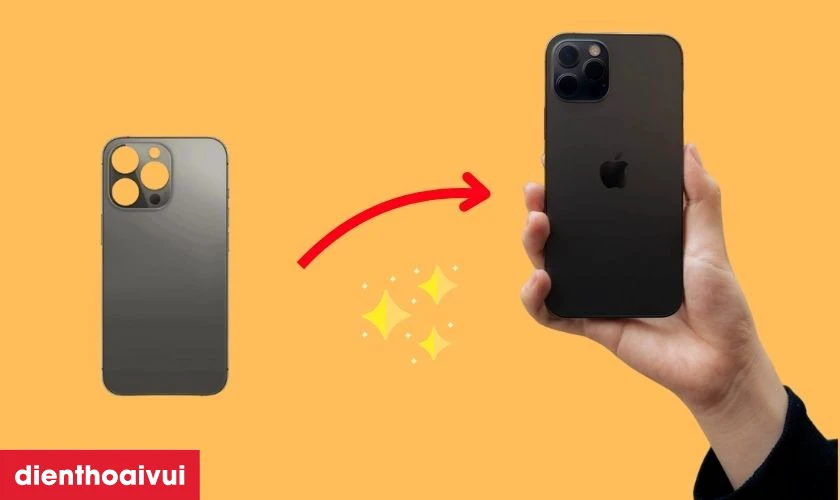 Kính lưng iPhone 12 Pro Max chính hãng Aries có tốt không