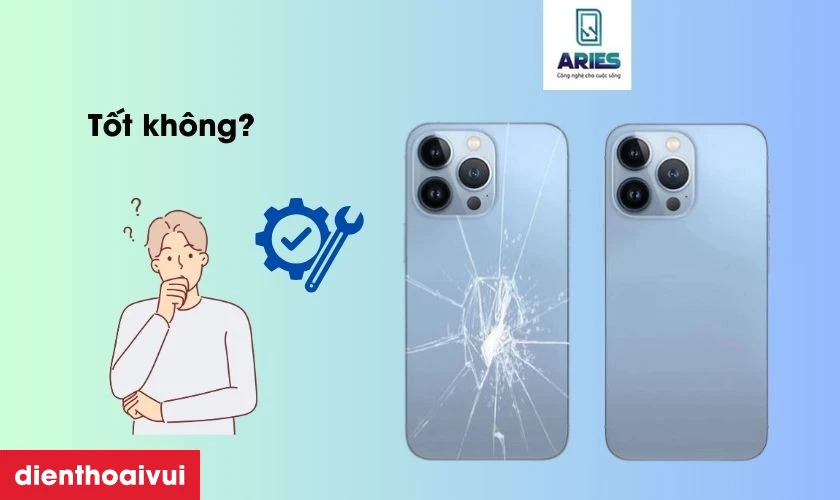 Kính lưng Aries nổi tiếng với độ hoàn thiện cao, thẩm mỹ, bền bỉ
