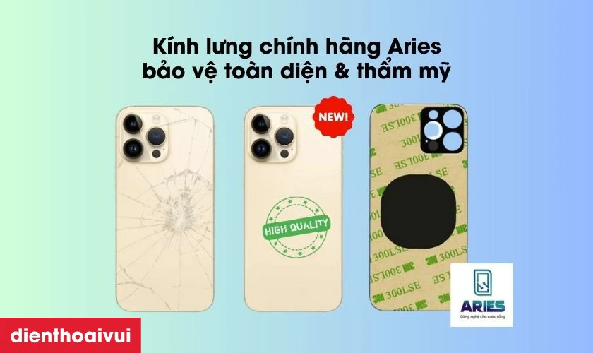 Thay kính lưng giúp iPhone khôi khục vẻ đẹp và được bảo vệ tốt hơn