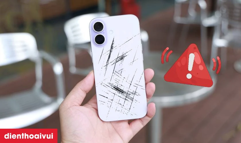 Thay kính lưng iPhone 17 chính hãng GENA