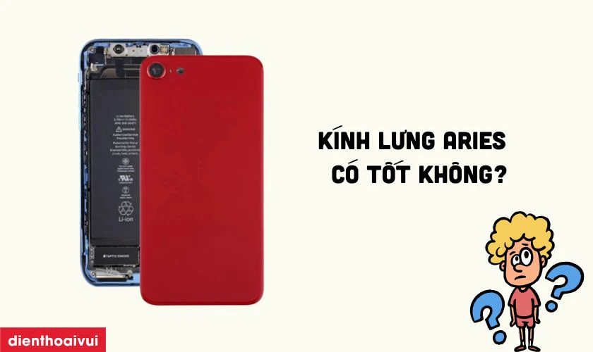 Kính lưng Aries thay cho iPhone SE 2020 có tốt không?