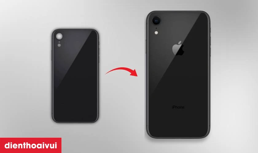 Có nên thay kính lưng iPhone XR chính hãng Aries không