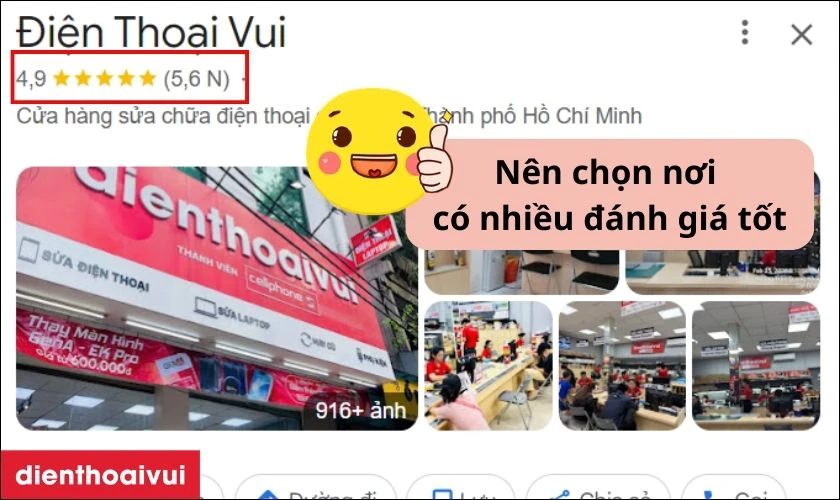 Chọn cửa h&agrave;ng đ&aacute;nh gi&aacute; tốt