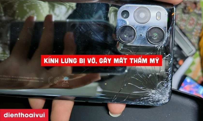 Khi n&agrave;o cần thay k&iacute;nh lưng Oppo A57?