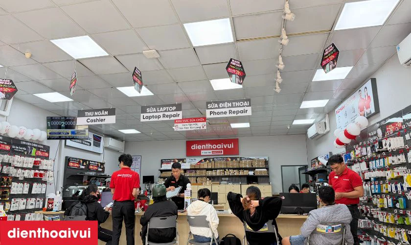 Thay k&iacute;nh lưng Oppo A58 uy t&iacute;n tại Điện Thoại Vui