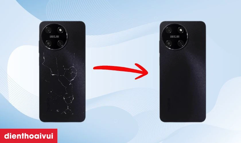 Thay kính lưng (nắp lưng) Realme 11 là gì?