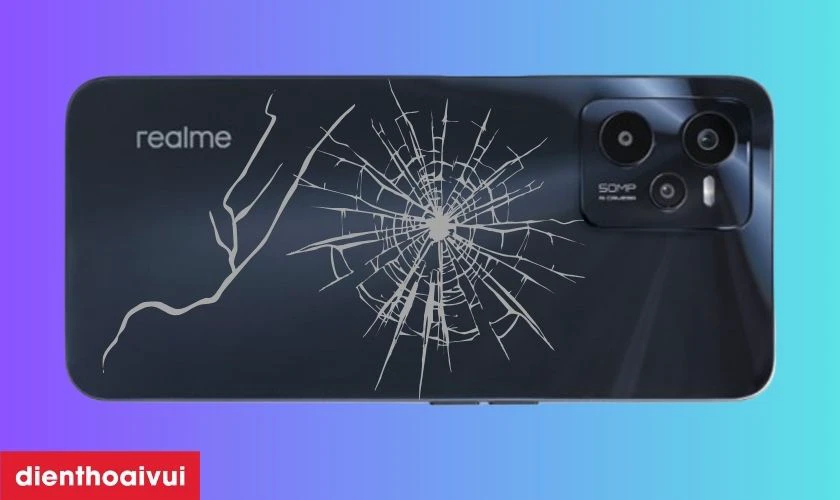 Dấu hiệu nhận biết cần thay k&iacute;nh lưng Realme C35