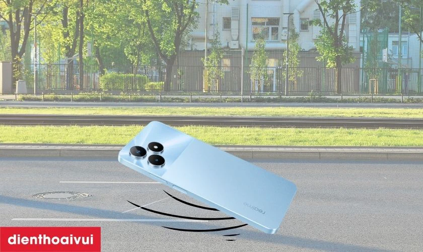Nguy&ecirc;n nh&acirc;n khiến mặt lưng Realme C60 bị nứt vỡ, xuống cấp