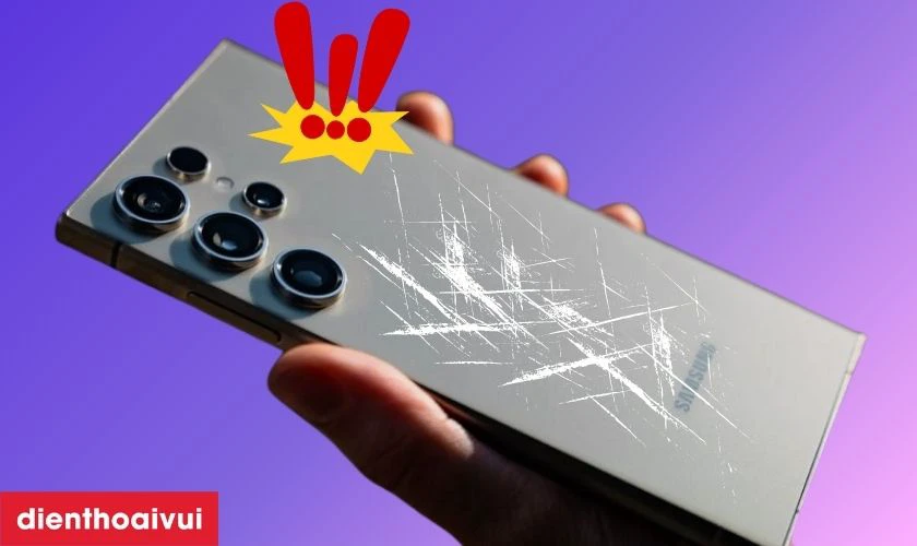 Khi n&agrave;o cần thay k&iacute;nh lưng Samsung Galaxy S25 Ultra?