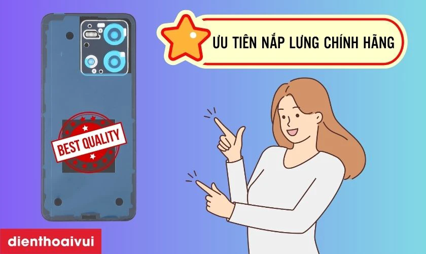 Hướng dẫn chọn loại nắp lưng Vivo V25E chất lượng