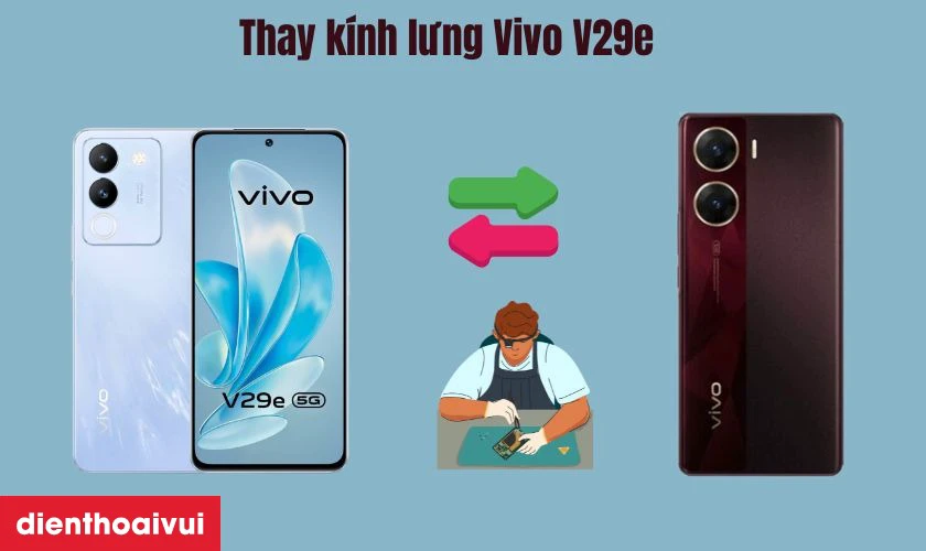 Thay kính lưng mới khôi phục vẻ đẹp, tăng khả năng bảo vệ cho mặt lưng