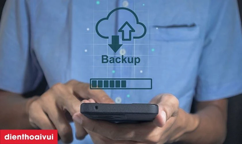 Sao lưu dữ liệu trước khi đi sửa điện thoại