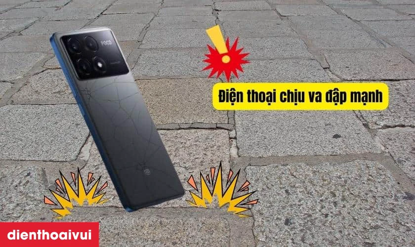Nguy&ecirc;n nh&acirc;n khiến mặt lưng Xiaomi Poco X6 Pro 5G bị nứt vỡ, xuống cấp