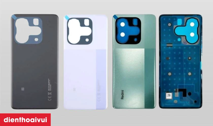 Quy tr&igrave;nh thay k&iacute;nh lưng Xiaomi Redmi Note 14 lấy liền tại Điện Thoại Vui