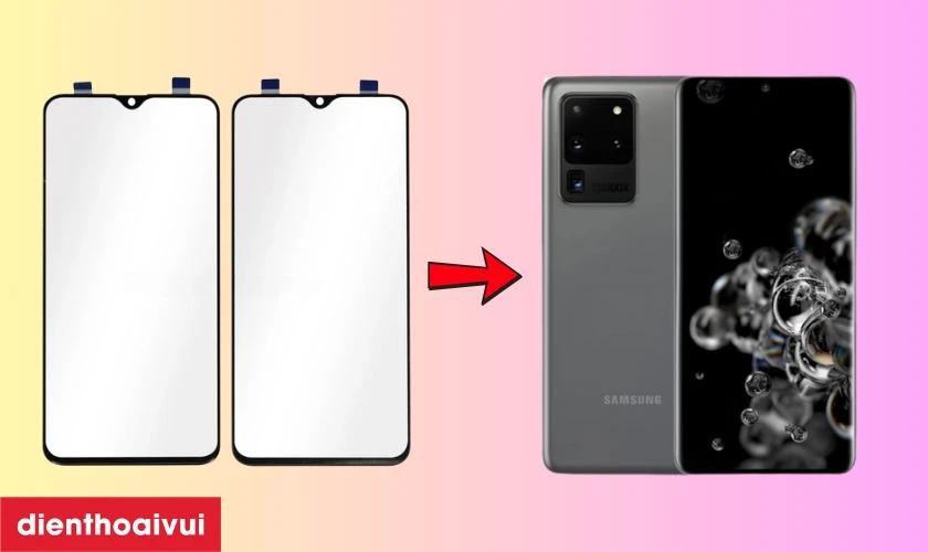 Thay ép kính Samsung Galaxy S20 Ultra là gì?