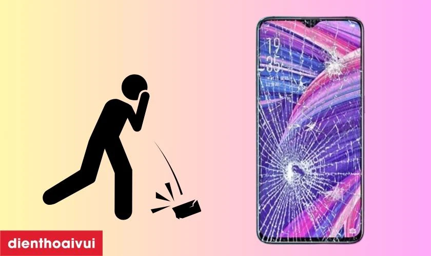 Nguyên nhân tại sao điện thoại dễ bị nứt vỡ mặt kính?