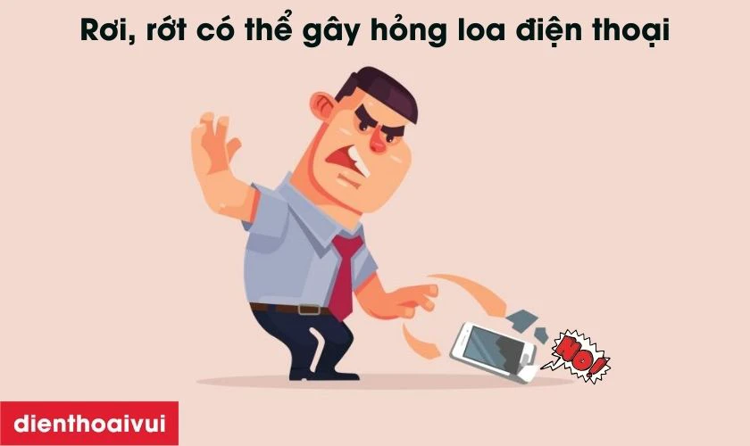 Hư loa ngoài do các tác động vật lý