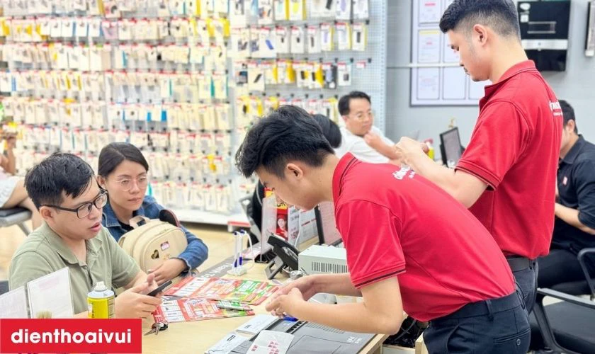 Dịch vụ thay loa ngoài iPhone 11 Pro Max Aries chính hãng, lấy liền tại Điện Thoại Vui