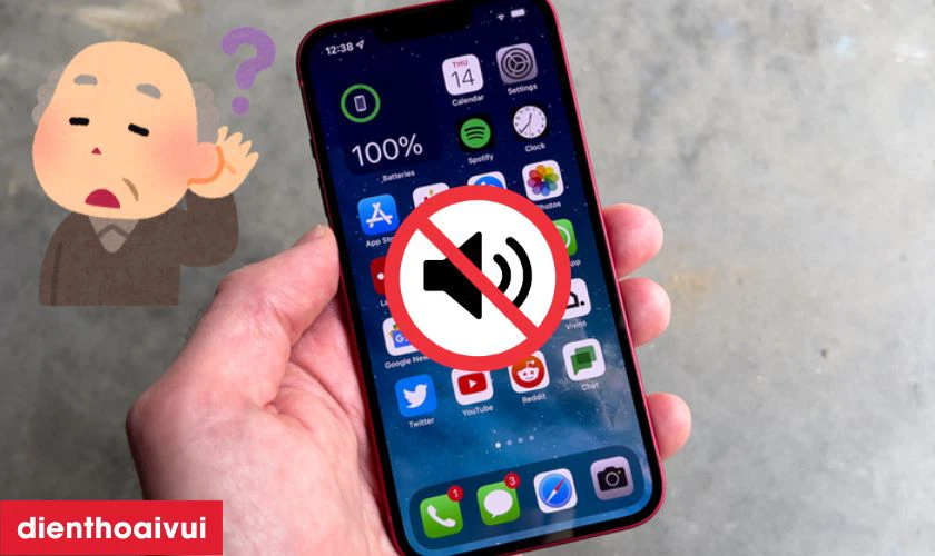 iPhone 13 không thể phát ra bất cứ âm thanh gì
