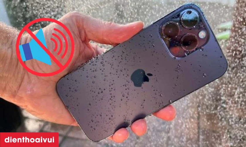 Nguyên nhân điện thoại iPhone 14 Pro bị hư loa thường gặp