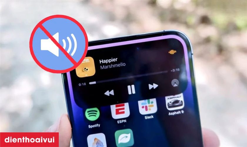 Dấu hiệu nhận biết tình trạng hư loa ở iPhone 14 Pro