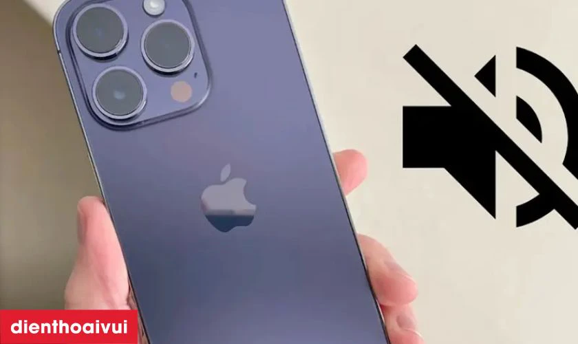 Dấu hiệu nhận biết tình trạng iPhone 14 Pro Max bị hư loa ngoài