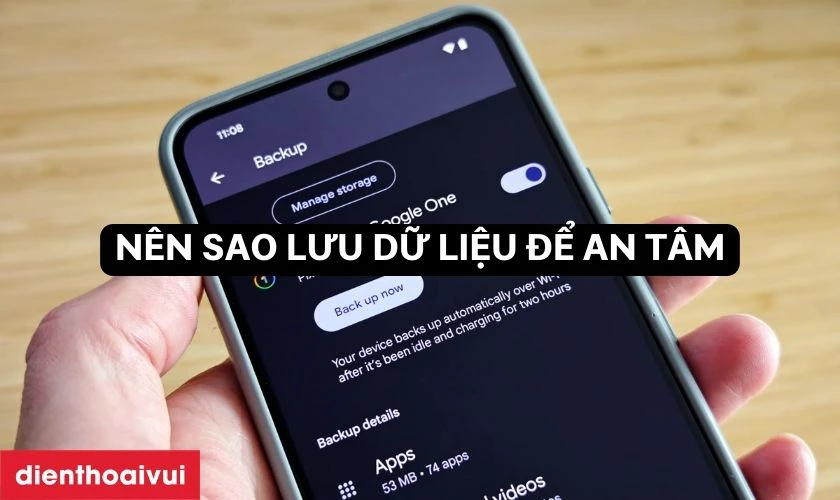 Thay loa ngoài Oppo A5 Pro có ảnh hưởng gì đến dữ liệu không?