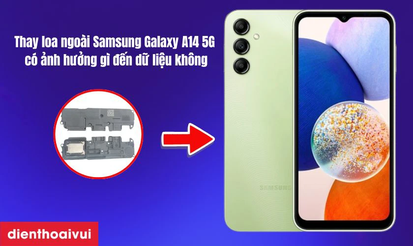 Thay loa ngo&agrave;i c&oacute; ảnh hưởng g&igrave; đến dữ liệu kh&ocirc;ng?