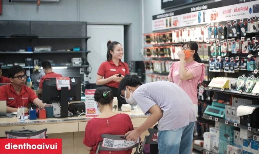 Trang thiết bị hiện đại đảm bảo thay thế chính xác không ảnh hưởng máy