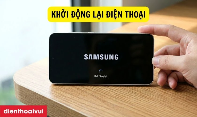 Thử khởi động lại máy khi loa bị hỏng