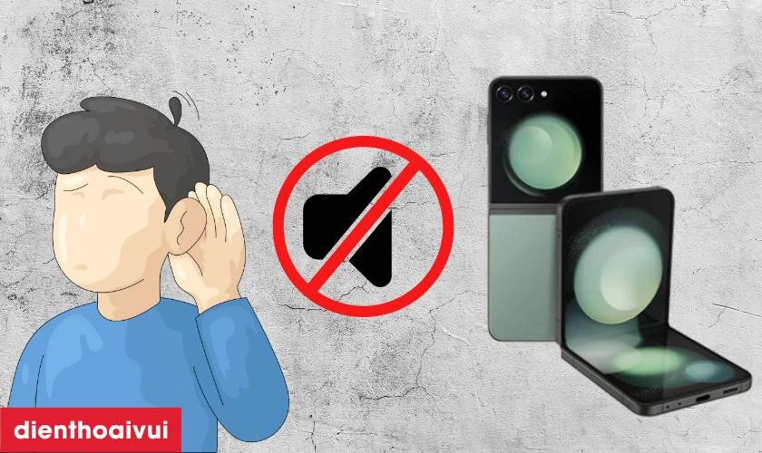 Dấu hiệu n&agrave;o bạn cần thay loa ngo&agrave;i Galaxy Z Flip 5?