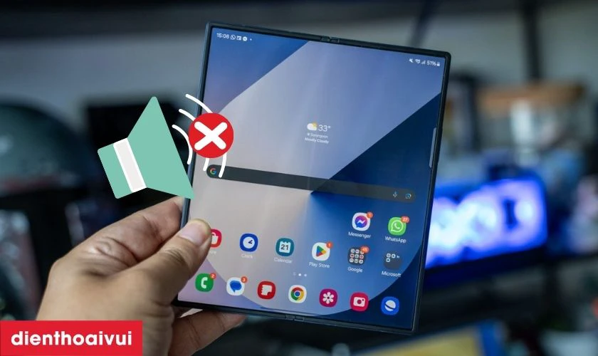 Nguy&ecirc;n nh&acirc;n khiến loa ngo&agrave;i Samsung Galaxy Z Fold 6 bị r&egrave;, hỏng