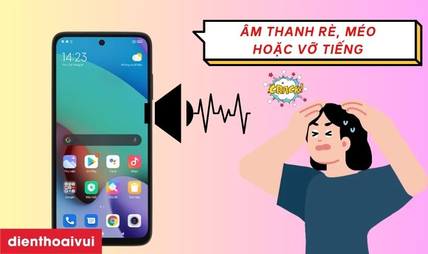 Dấu hiệu nào cần thay loa ngoài Xiaomi Redmi 10?