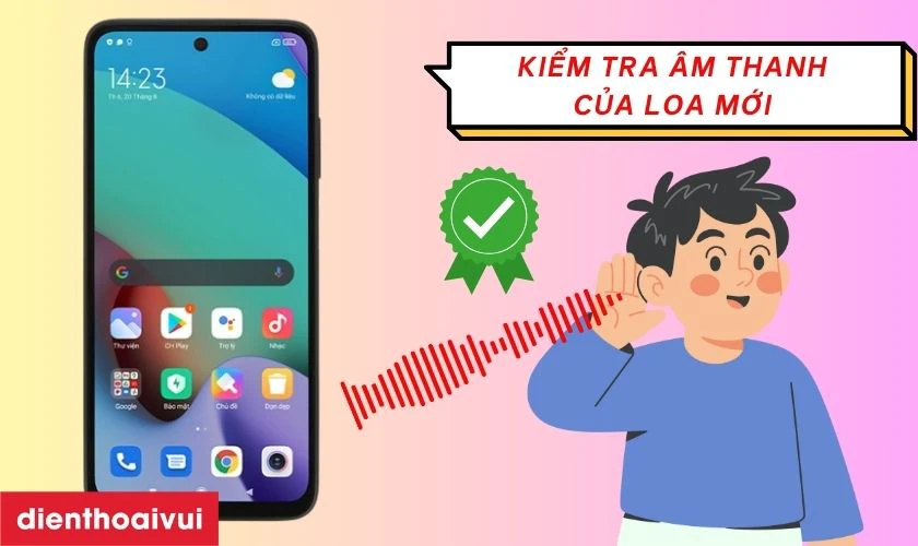 Cần lưu ý gì khi thay loa ngoài Xiaomi Redmi 10