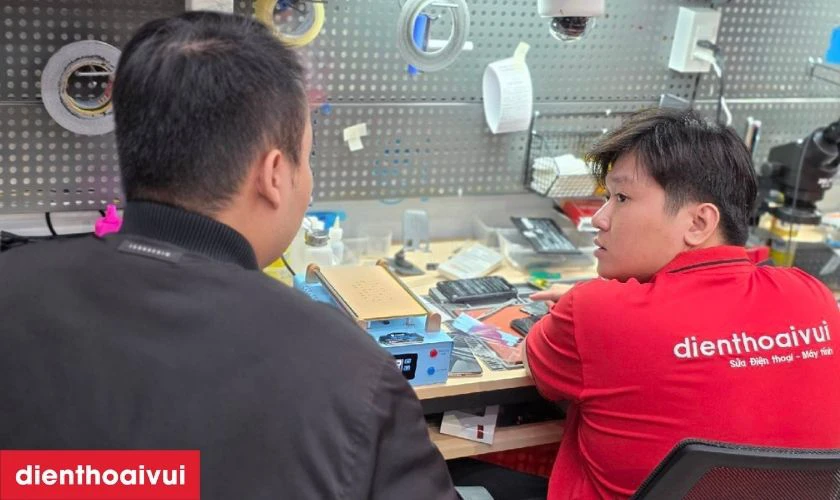 Quy trình thay loa ngoài Xiaomi Redmi 10 minh bạch tại Điện Thoại Vui