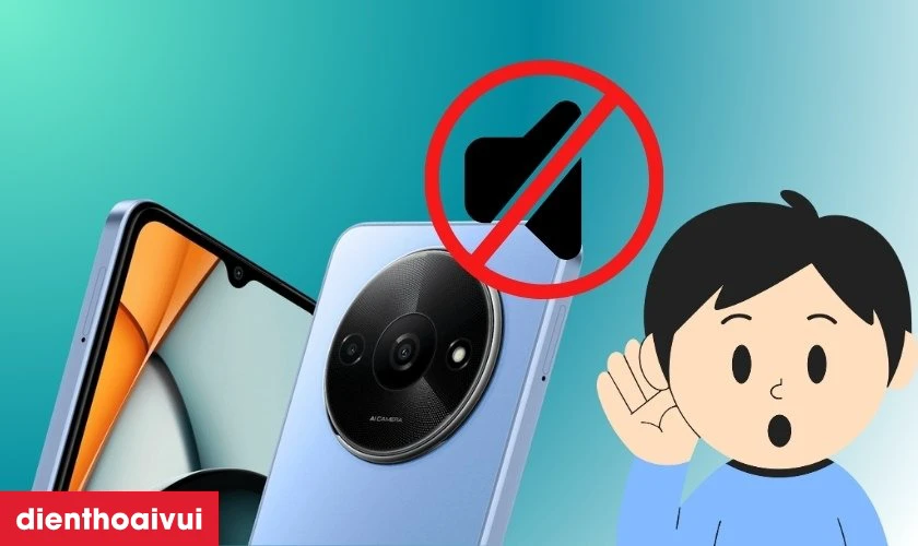 Dấu hiệu nhận biết cần thay loa ngo&agrave;i Xiaomi Redmi A3