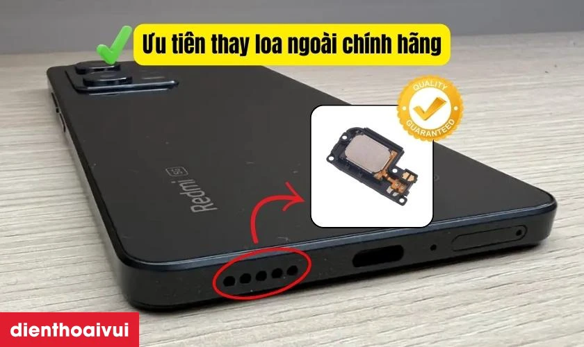 Cần lưu &yacute; g&igrave; khi thay loa ngo&agrave;i Xiaomi Redmi Note 12 Pro?