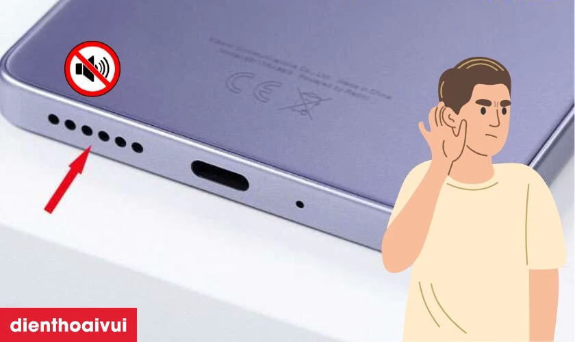 Dấu hiệu nhận biết cần thay loa ngo&agrave;i Xiaomi Redmi Note 13 Pro