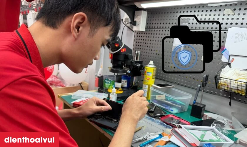 Thay loa ngo&agrave;i Xiaomi Redmi Note 13 Pro thay loa ngo&agrave;i c&oacute; ảnh hưởng g&igrave; đến dữ liệu kh&ocirc;ng?