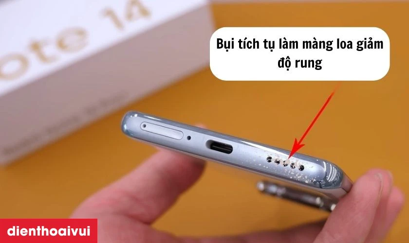 Nguyên nhân khiến loa ngoài Xiaomi Redmi Note 14 Pro bị rè, hỏng