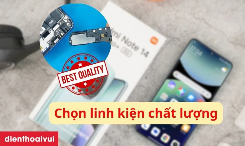 Lựa chọn linh kiện đạt chất lượng