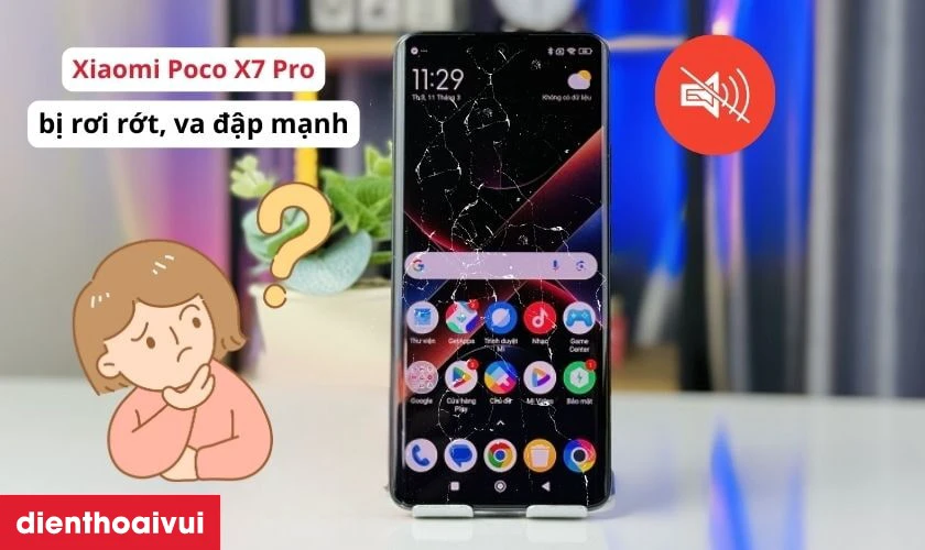 Nguy&ecirc;n nh&acirc;n khiến loa ngo&agrave;i Xiaomi Poco X7 Pro bị r&egrave;
