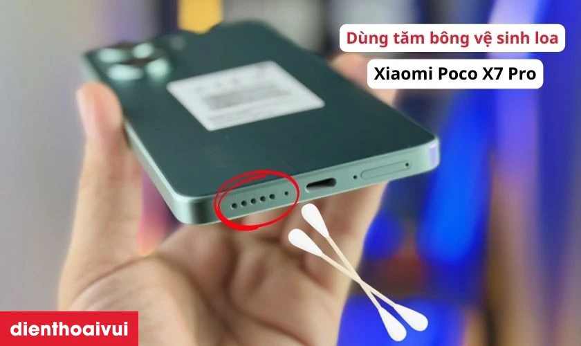 Cách khắc phục loa ngoài Xiaomi Poco X7 Pro bị hư