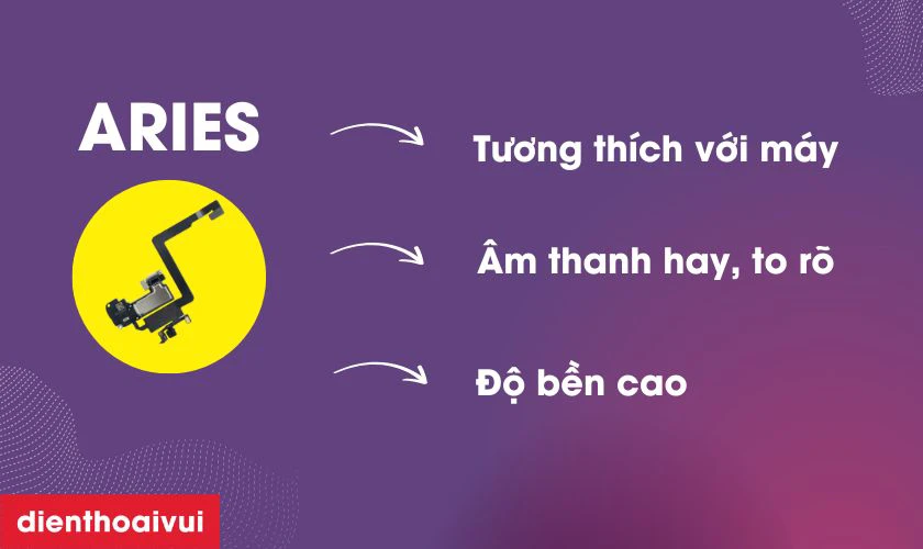 Loa trong chính hãng Aries thay cho iPhone 11 Pro có tốt không?