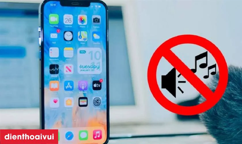 Dấu hiệu thay loa trong iPhone 13 ch&iacute;nh h&atilde;ng Aries