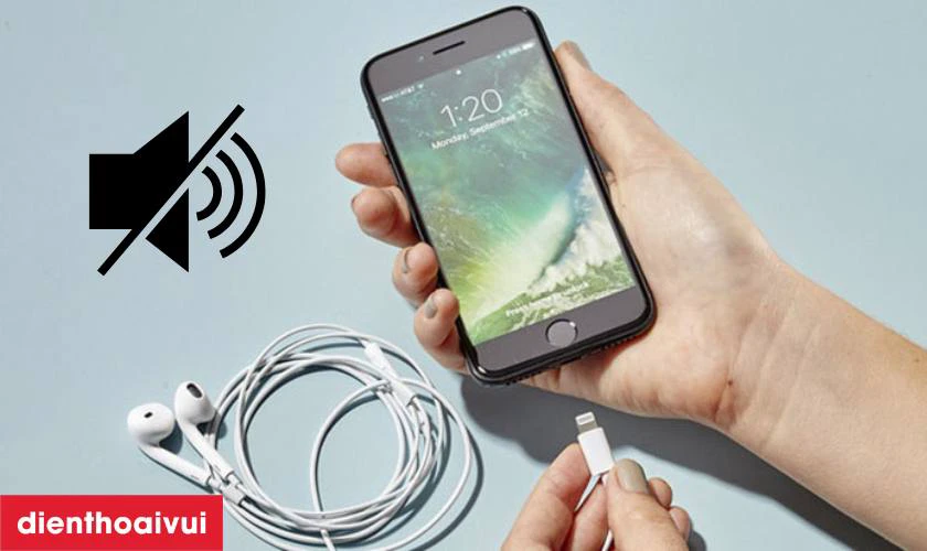 Kh&ocirc;ng nghe thấy &acirc;m thanh khi sử dụng tai nghe