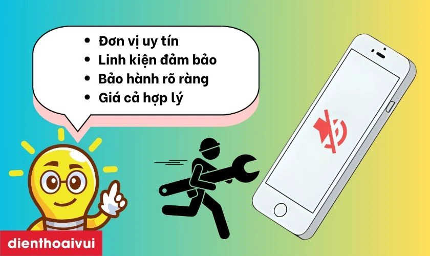 Những lưu &yacute; trước khi thay loa trong iPhone