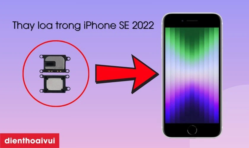 Thay loa trong iPhone SE 2022 là gì?